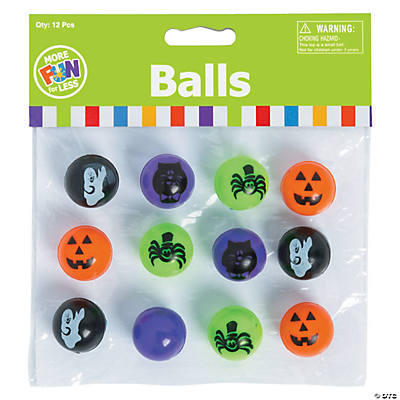 halloween bouncy balls