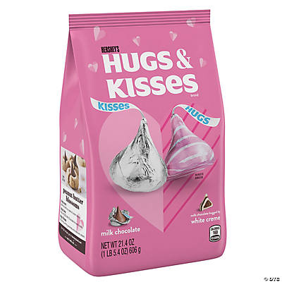 Hersheys Hugs Kisses Chocolate Candy - 