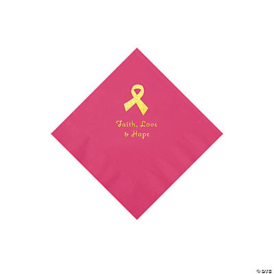 Premium Breast Cancer Awareness Pink Ribbon Slim Fit Can Coolers