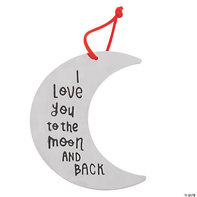 Religious Love You To The Moon Back Rocket Craft Kit