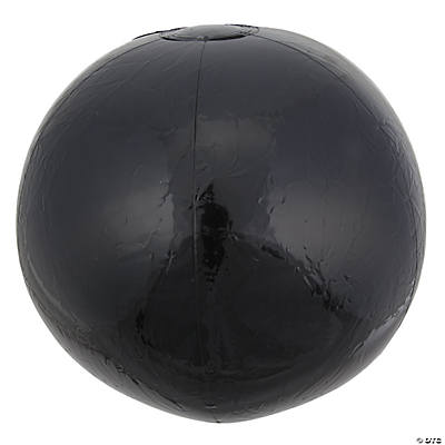 black beach balls