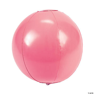 pink beach balls in bulk