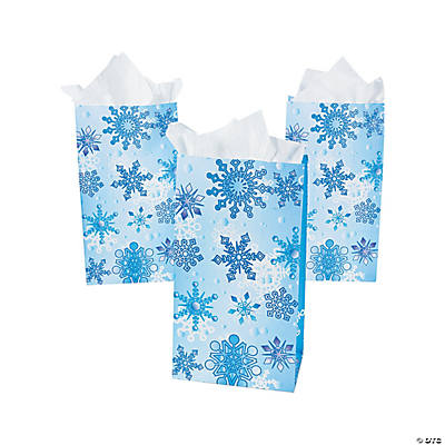 Jumbo Snowflake Goody Bags