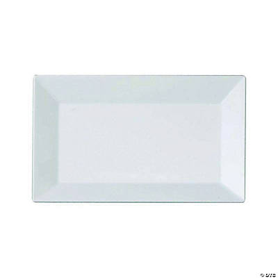 Kaya Collection 5.5 x 8.5 Ivory Rectangular Plastic Dessert Plates (120  Plates)