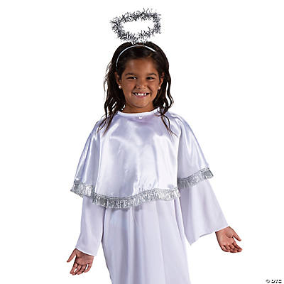 Kid’s Angel Costume Tinsel Collars - 3 Pc.