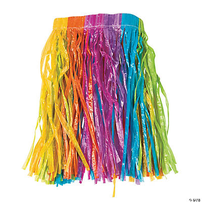 Kids' Rainbow Hula Skirt - Oriental Trading