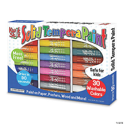 Kwik Stix Tempera Paint Sticks Classpack, Metalix Color, Pack of 72