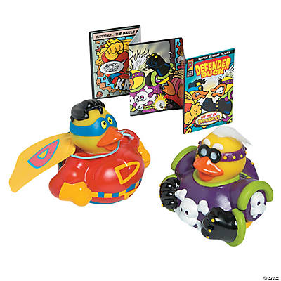 superhero rubber ducks