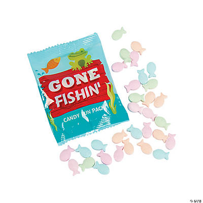 Gone Fishing Cupcake Toppers 8ct