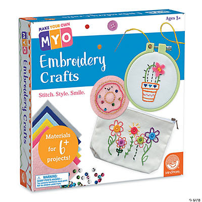 Make Your Own: Embroidery Crafts