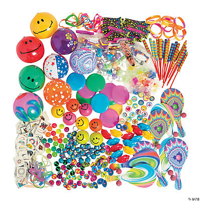 Mega Bulk 1000 Pc. Multicolor Toy & Novelty Handout Assortment