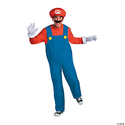 Super Mario Brothers Mario Deluxe Costume for Boys