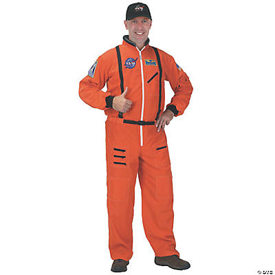 Men's Orange NASA Astronaut Costume