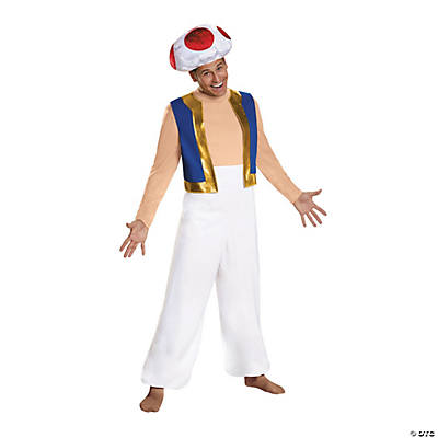 Men's Plus Size Deluxe Mario Costume