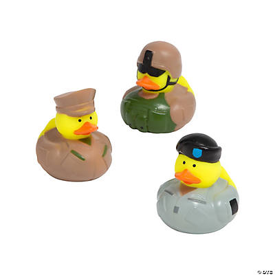 New Uniform Armed Forces Rubber Ducks Details about   48 Military Army Navy Marines Soldier 