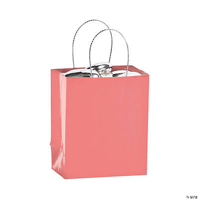 mini pink gift bags