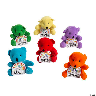 Gummy Teddy Bear Backpack Clip Keychains