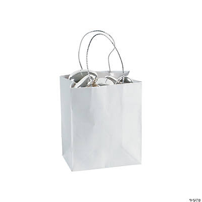 cheap white gift bags