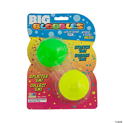 Crayola Globbles Squish Toys, Assorted Colors, 3 per Pack, 6 Packs