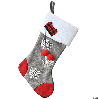 Nonwoven Polyester Christmas Candy Stockings Express Cane | Fun
