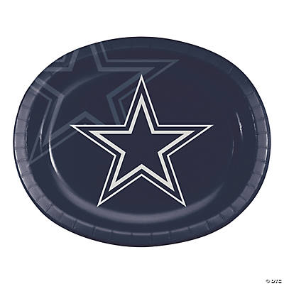 Dallas Cowboys Plastic Cups, 24 Count for 24 Guests 