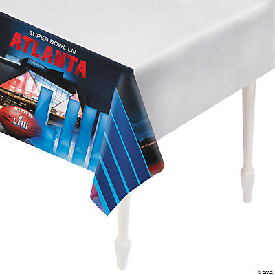 Nfl Super Bowl Liii Plastic Tablecloth