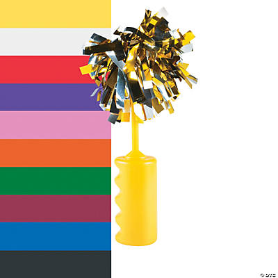 Yellow Cheer Poms – The Future Fan