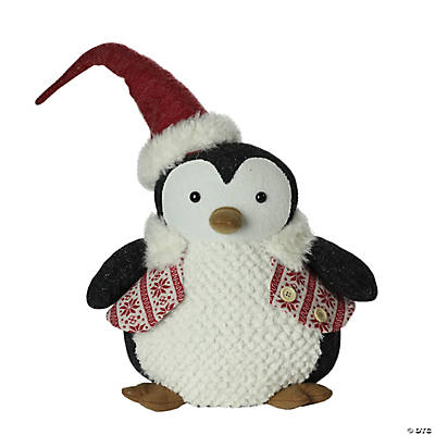 Winter Penguin with Earmuffs Plush, 12” (Indigo Exclusive)