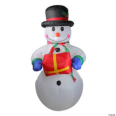 Sisal Snowman Outdoor Decor