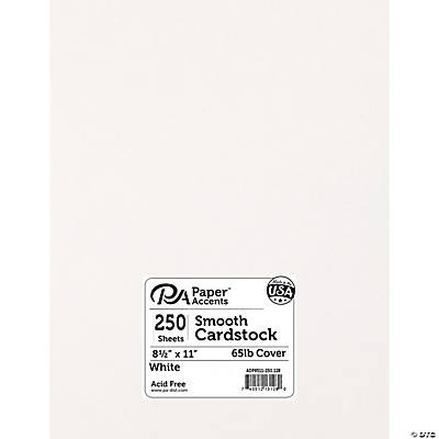 Neenah 110lb Classic Crest Cardstock 8.5x11 125/pkg-solar White