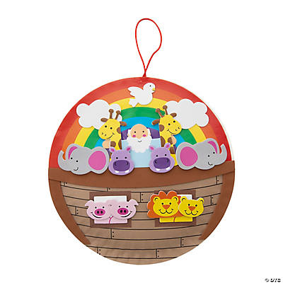 Paper Plate Noah S Ark Craft Kit