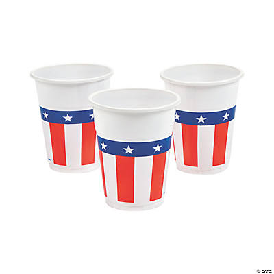 Patriotic Plastic Cups