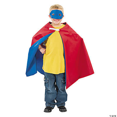 Personalized Boy’s Superhero Cape & Mask