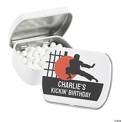 Personalized Birthday Mint Tins