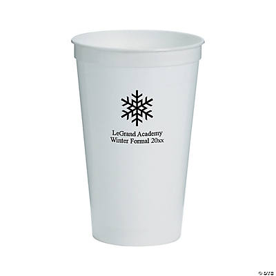 Packed Party Light-up Wreath Cup Bundle, 15 Oz. Plastic Tumblers 3-Pack 
