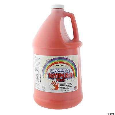 Crayola Washable Tempera Paint For Kids, Orange Paint, Classroom Supplies,  Non-Toxic, 32 Oz Squeeze Bottle