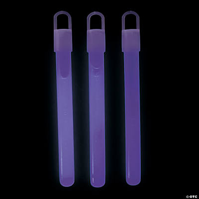 purple glow sticks