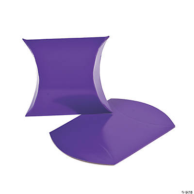 Purple Pillow Boxes