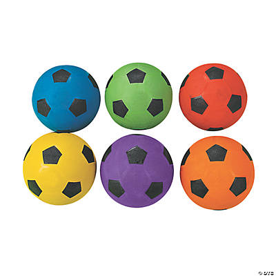 Rainbow Soccer Balls