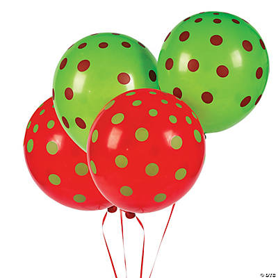 Red & Green Polka Dot 11