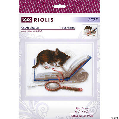 Riolis Cross Stitch Kit Cat Calendar - Leisure Arts