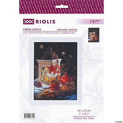 Riolis Cross Stitch Kit Gentle Lilac