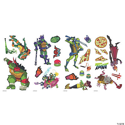 Teenage Mutant Ninja Turtles: Book Label Stickers - Funstra
