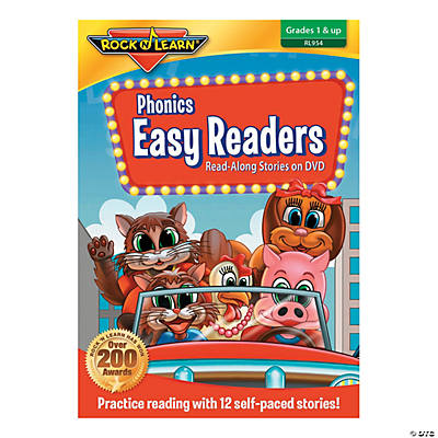 كلام فارغ تحديد الانزلاق  Rock 'N Learn® Phonics Easy Readers DVD