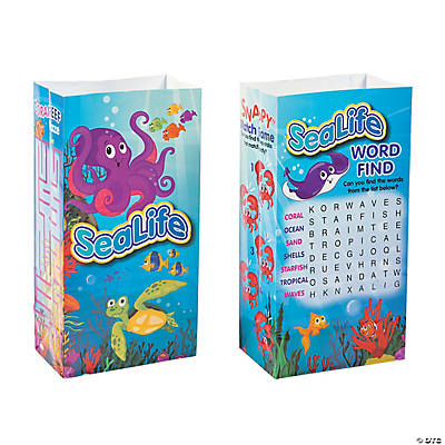 Plastic Sea Life Kids' Meal Cups