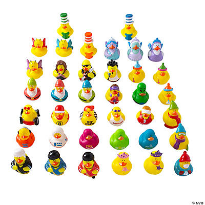 144-Pack Mini Rubber Ducks Set, Mini Colorful Rubber Duckies Bath Toy for  Child,Float & Squeak Tiny Ducks Pool Toy Set for Kids Party Favors,Birthday