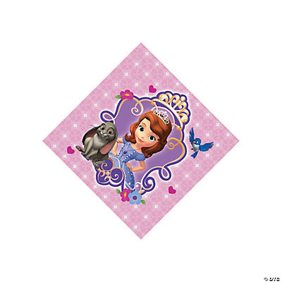 Sofia The First Beverage Napkins