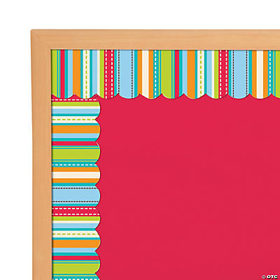 Stripes & Stitches Bulletin Board Borders