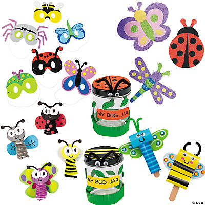 Toy Rainstick Craft KiT-12 Fun Express DYO Paper 12 Pieces Craft Kits