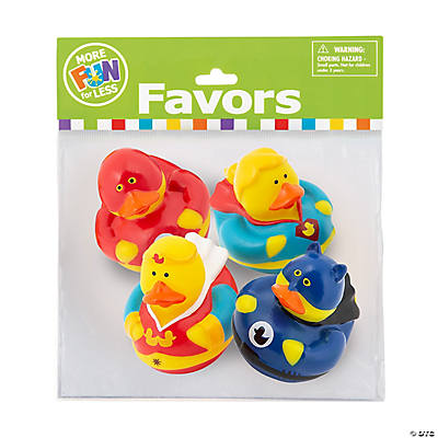 superhero rubber ducks